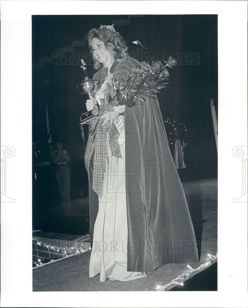 1982 Miss Dunedin, Florida Kelly Stevens Press Photo - Historic Images