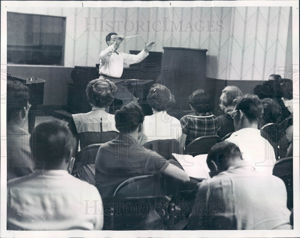 1950 Central City, Colorado Opera Conductor Tibor Kozma Press Photo - Historic Images