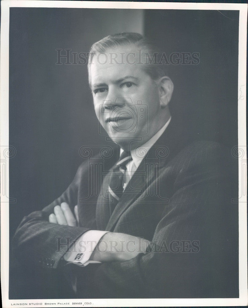 1969 Denver, Colorado Continental Divide Raceways Owner Sid Langsam Press Photo - Historic Images