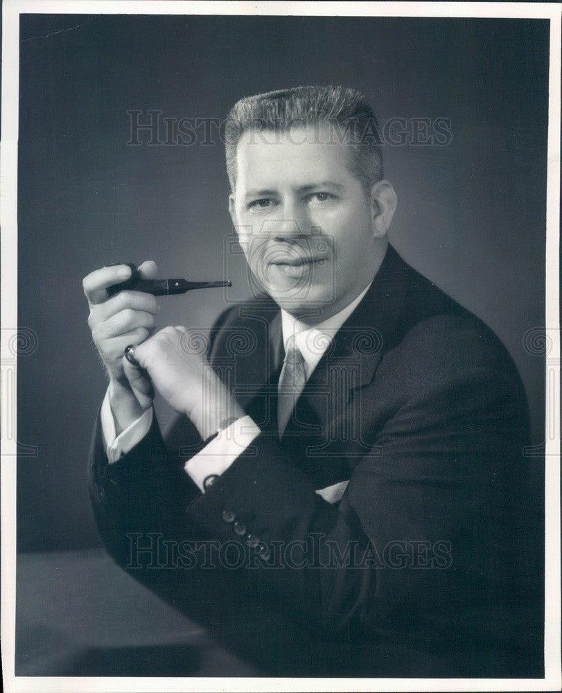 1961 Denver, Colorado Continental Divide Raceways Owner Sid Langsam Press Photo - Historic Images