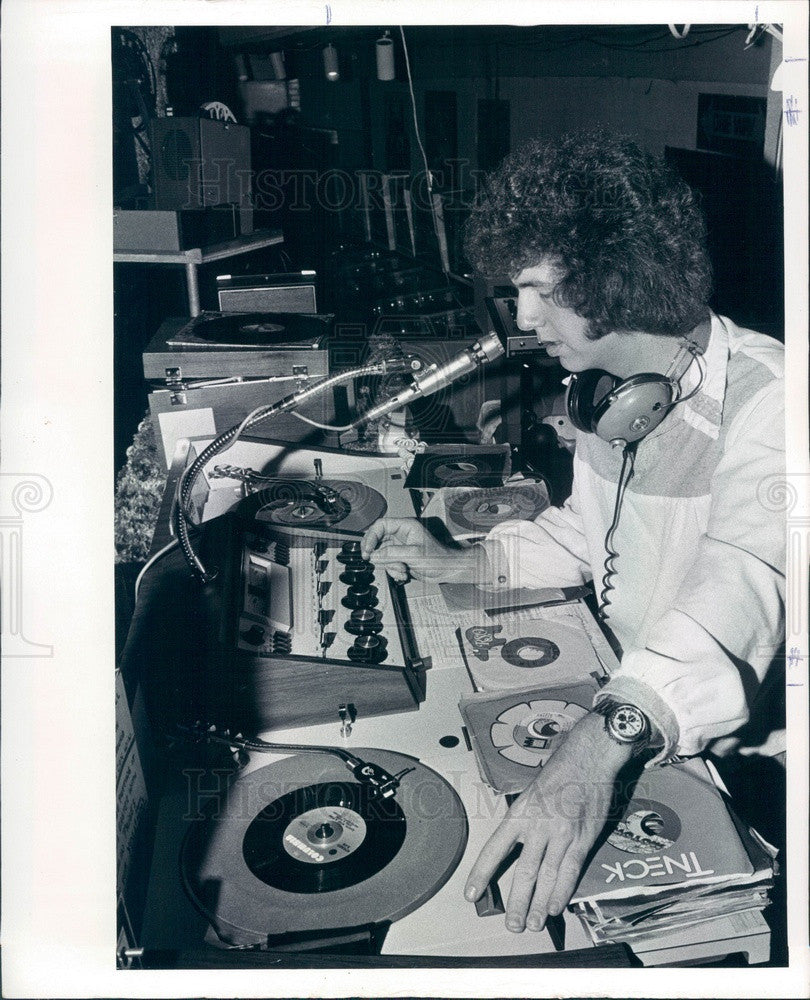 1976 St Petersburg, FL Teen Coffeehouse Papa&#39;s Dream, Bruce Hurst Press Photo - Historic Images