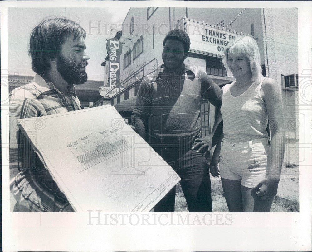 1978 St Petersburg, FL Teen Coffeehouse Papa&#39;s Dream Operator Fred Press Photo - Historic Images