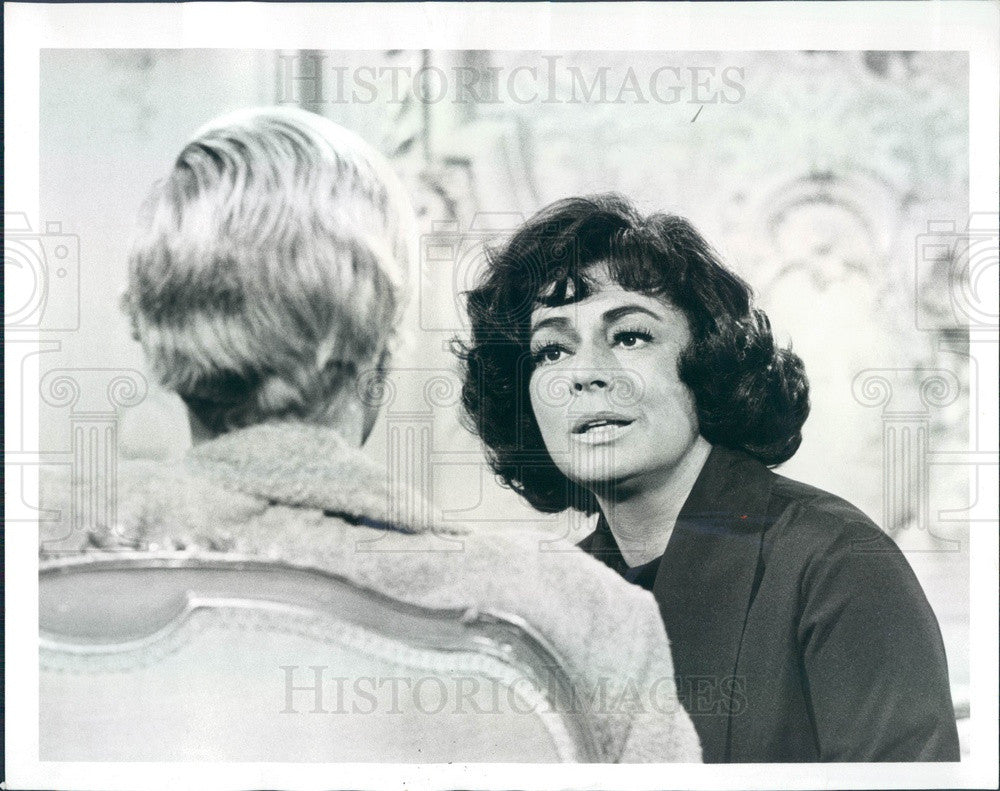 1970 Actors Ruth Roman &amp; John Findlater TV Show Marcus Welby MD Press Photo - Historic Images