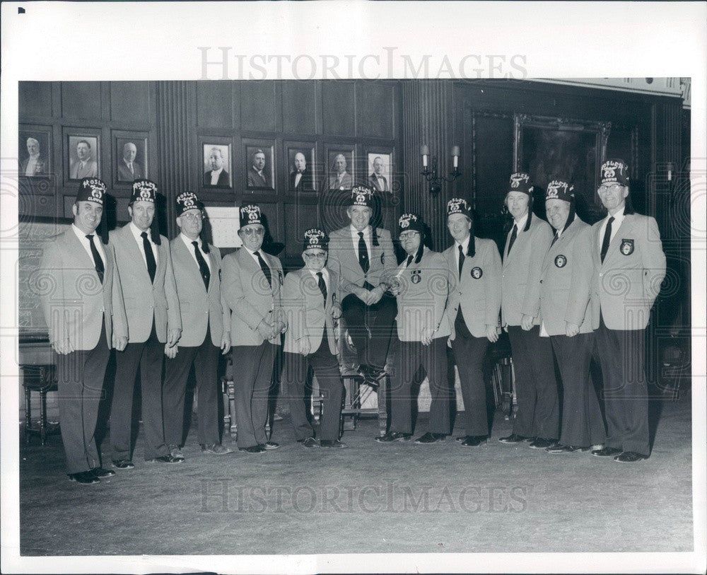 1977 Detroit, Michigan Shriners Press Photo - Historic Images