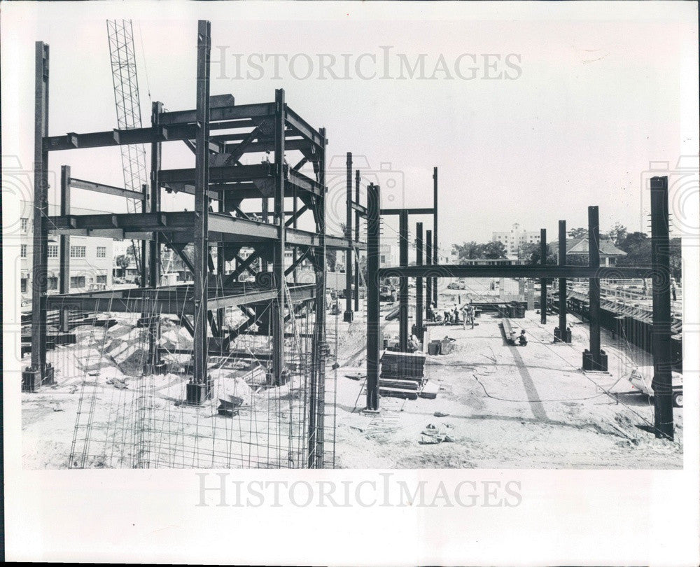 1984 St Petersburg, Florida Bank of Florida Construction Press Photo - Historic Images