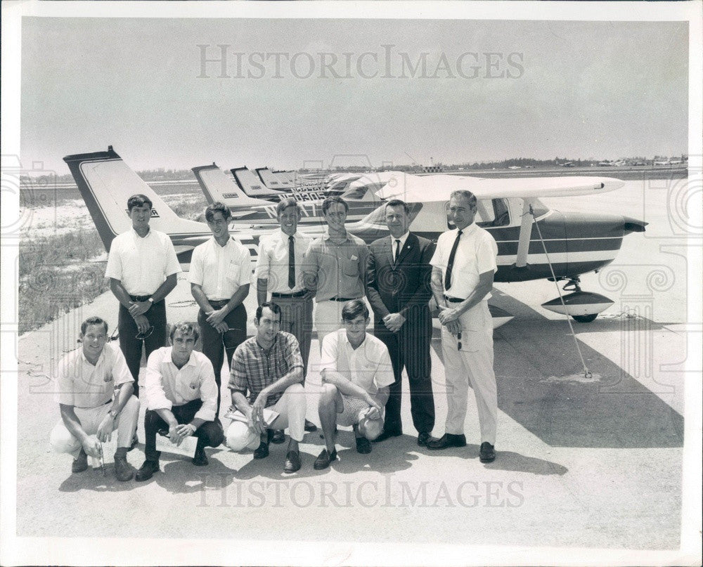 1968 St Petersburg, Florida Jr College Cessna Training Planes Press Photo - Historic Images