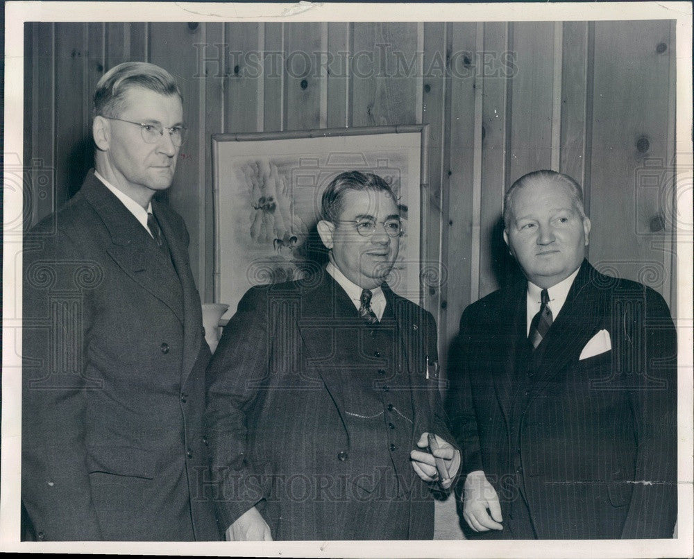 1940 Amateur Athletic Union Officers J Lyman Bingham Press Photo - Historic Images