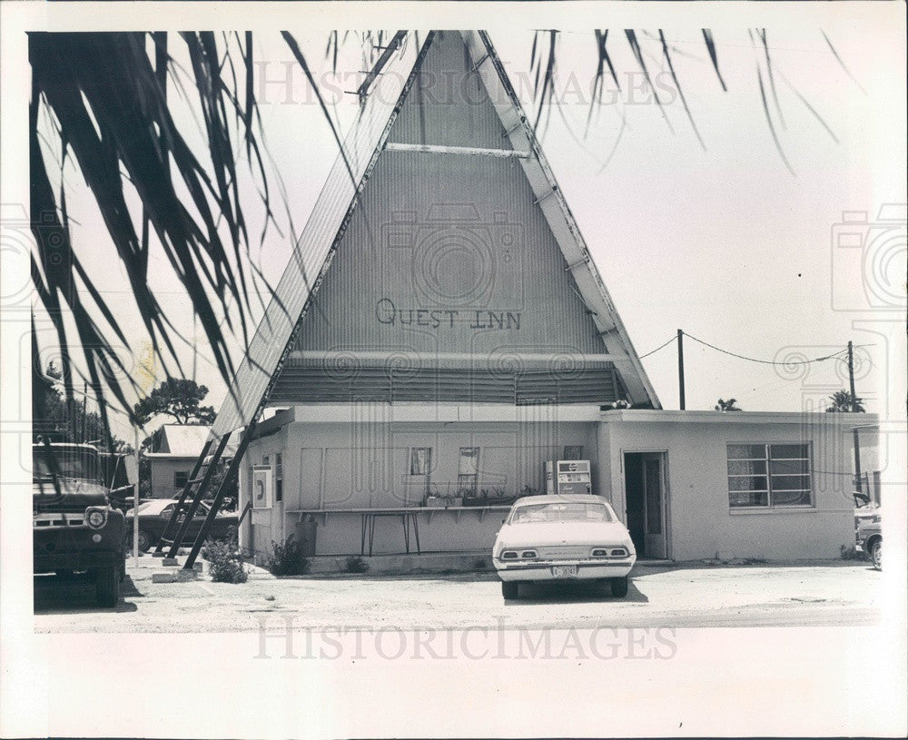 1974 Clearwater, Florida Quest Inn Youth Center Press Photo - Historic Images