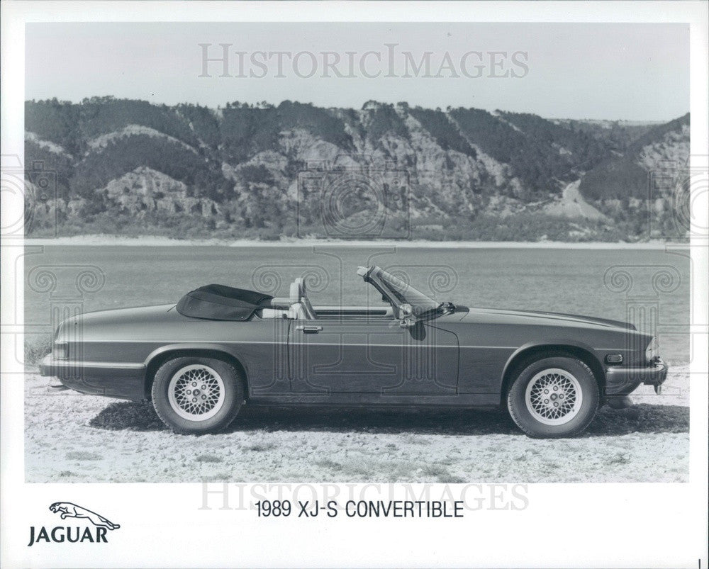 Undated Jaguar 1989 XJ-S Convertible Automobile Press Photo - Historic Images