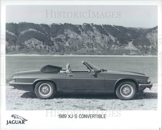 Undated Jaguar 1989 XJ-S Convertible Automobile Press Photo - Historic Images