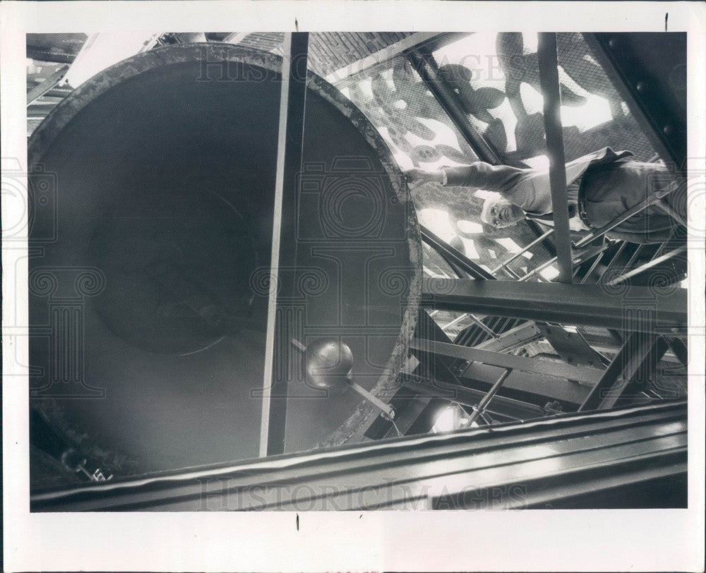 1958 Lake Wales, Florida Bok Singing Tower Carillon Anton Brees Press Photo - Historic Images