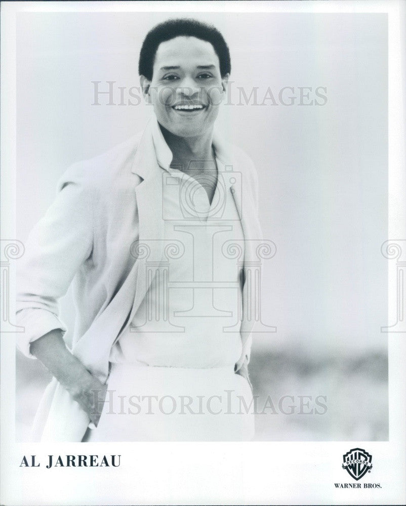 1988 American Jazz Singer Al Jarreau Press Photo - Historic Images