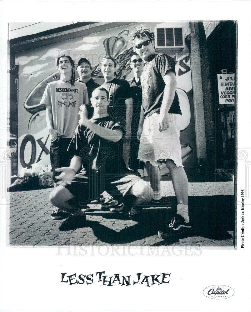 Less Than Jake Undated American Ska Punk Band Less Than Jake Press Photo - Historic Images