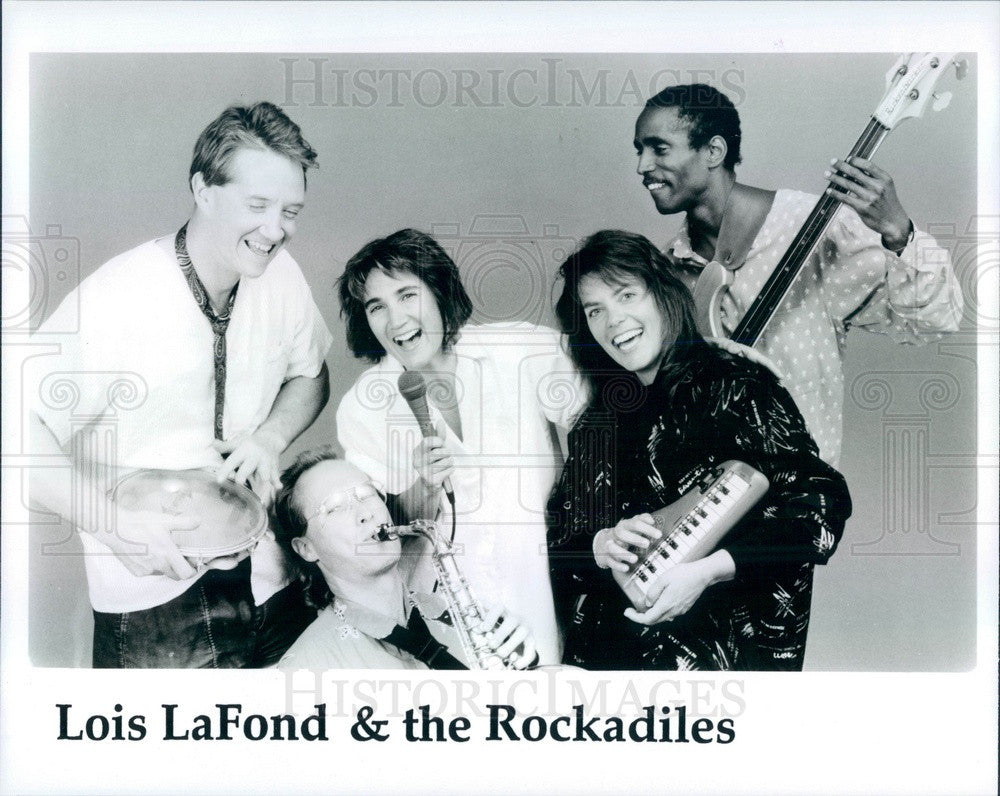 1990 Children's Music Group Lois Lafond & the Rockadiles Press Photo - Historic Images