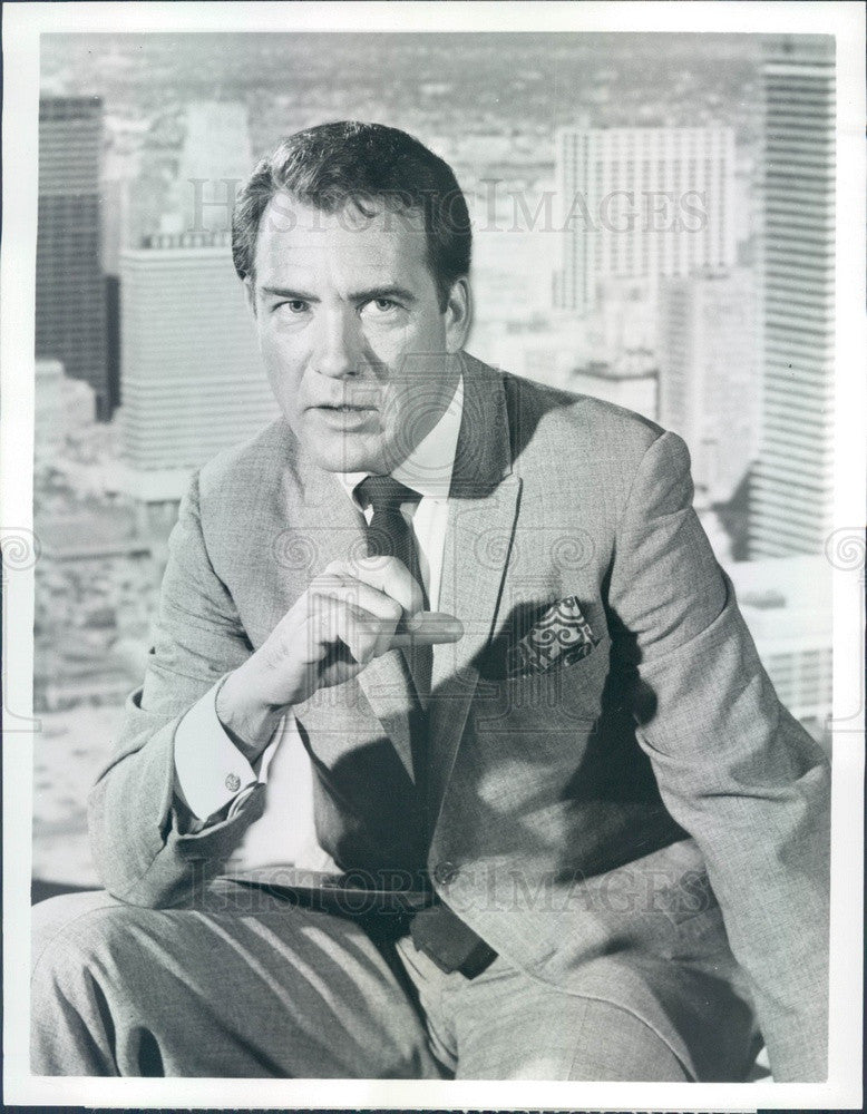 1967 American Actor Carl Betz TV Show Judd For the Defense Press Photo - Historic Images