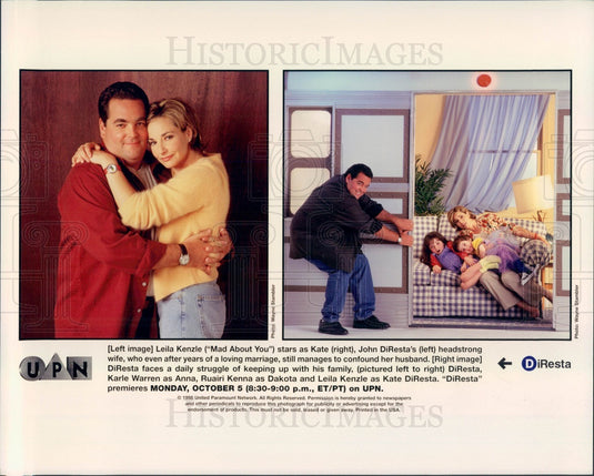 1998 Actors John DiResta/Leila Kenzie/Ruairi Kenna/Karle Warren Press Photo - Historic Images