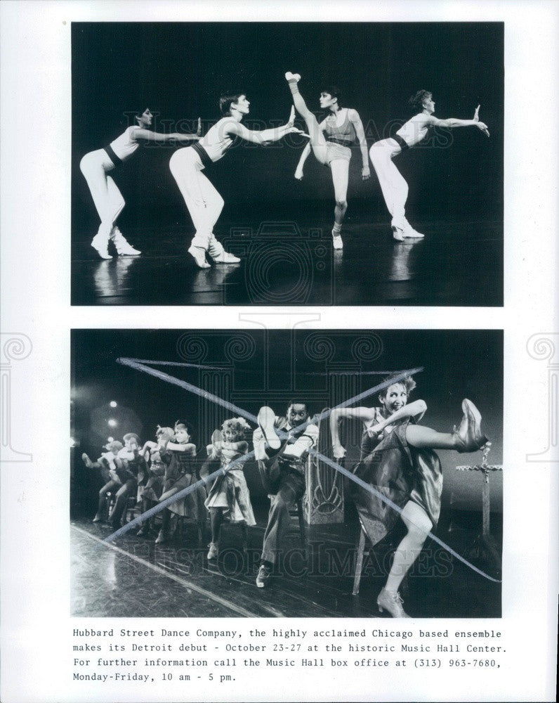 1985 Hubbard Street Dance Company Press Photo - Historic Images