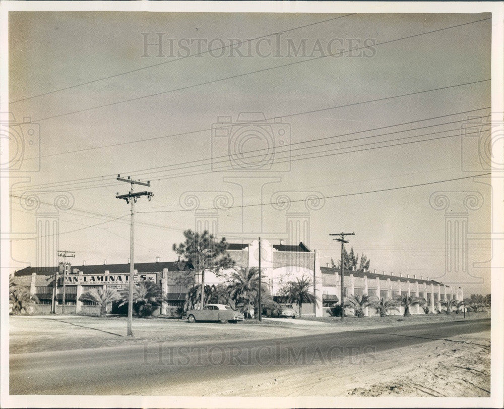 Undated St Petersburg, Florida Pan-Laminates Inc Press Photo - Historic Images