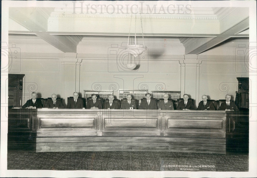 1931 Washington, DC Interstate Commerce Commission Press Photo - Historic Images