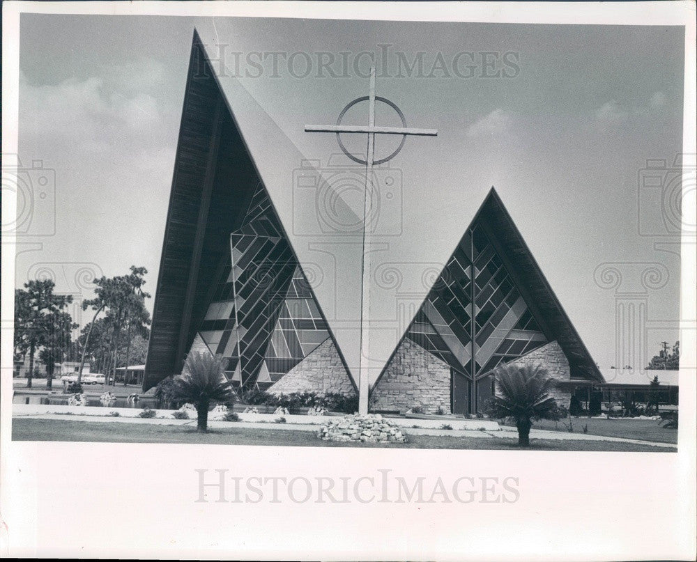 Undated St Petersburg, Florida Grace Lutheran Church Press Photo - Historic Images