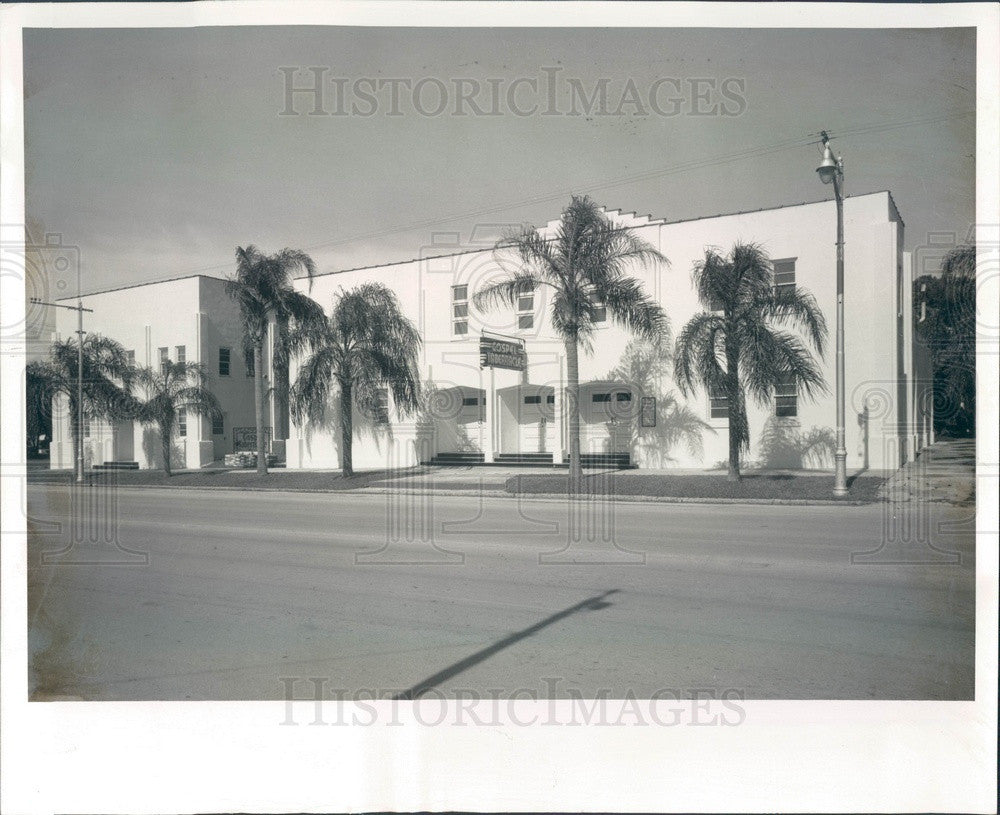 1959 St Petersburg, Florida Gospel Tabernacle Press Photo - Historic Images