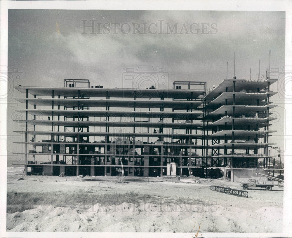 1958 St Petersburg, Florida Redington Reef Construction Press Photo - Historic Images