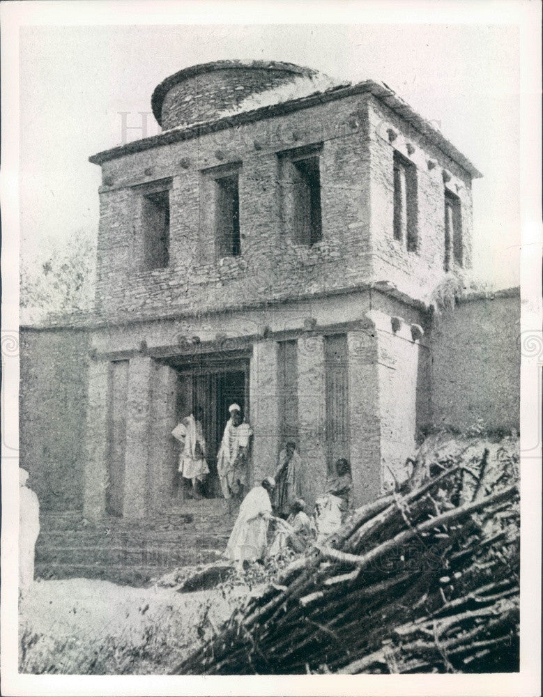 1935 Adowa, Ethiopia Church Press Photo - Historic Images