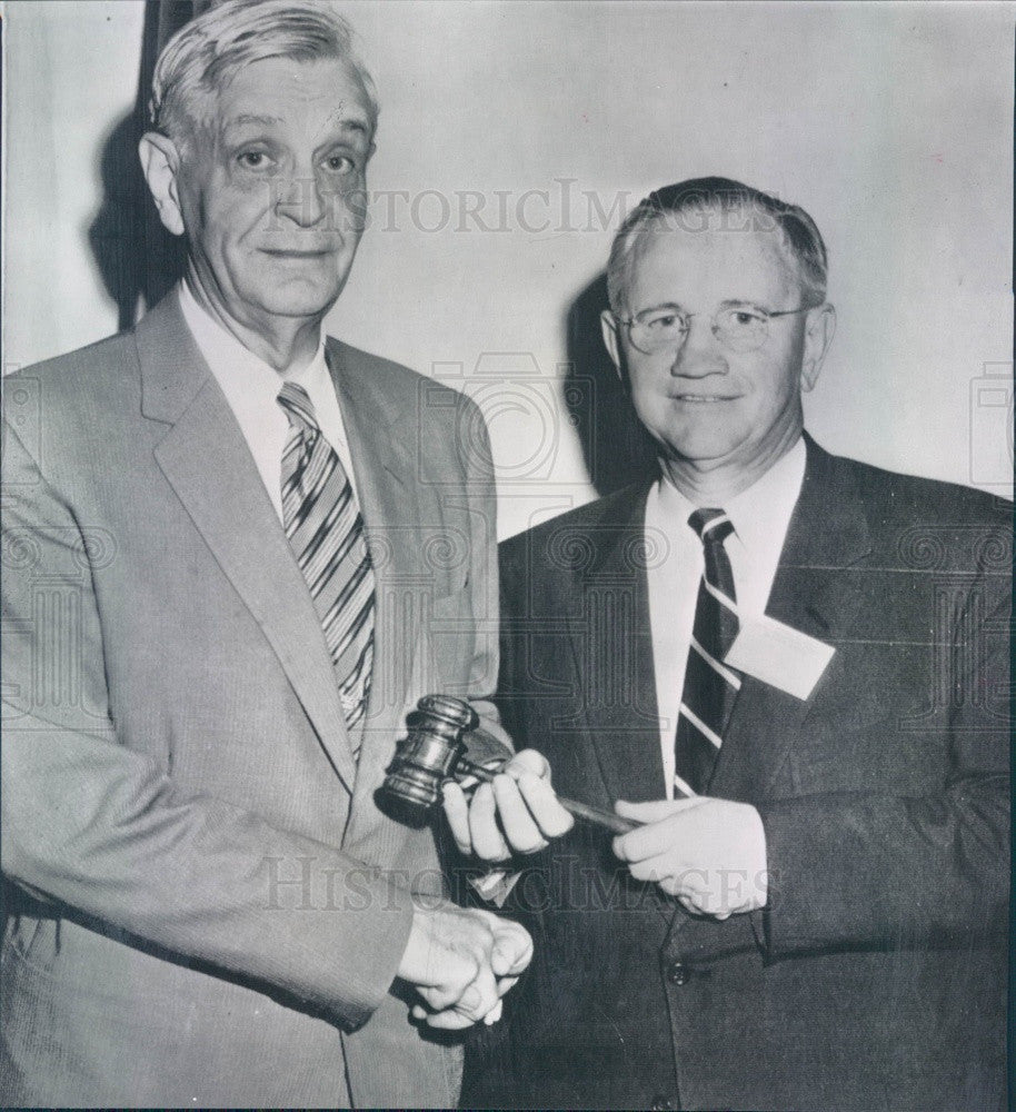 1956 Presbyterian USA Moderator Dr. Robert Gibson Press Photo - Historic Images