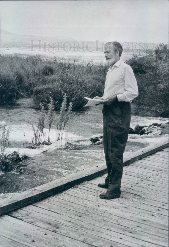 1969 Author Robert St. John Press Photo - Historic Images