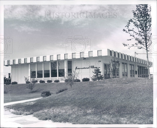 1964 Detroit, Michigan International Village Office Press Photo - Historic Images
