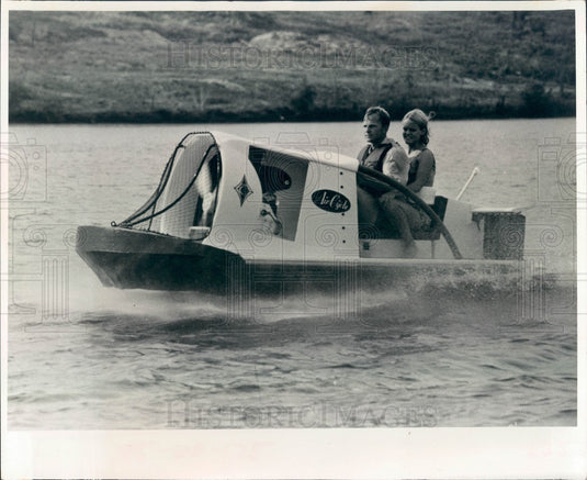 1973 Florida, Air Cycle Boat Press Photo - Historic Images