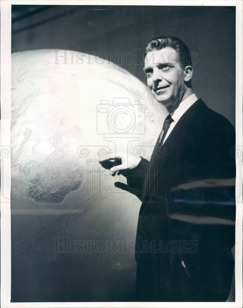 1959 NBC News Anchorman Chet Huntley Press Photo - Historic Images