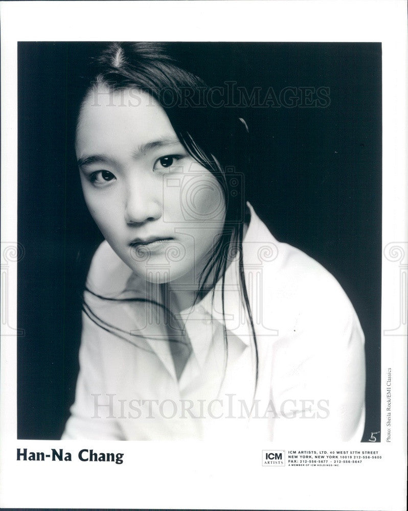 2002 South Korean Cellist/Conductor Han-Na Chang Press Photo - Historic Images