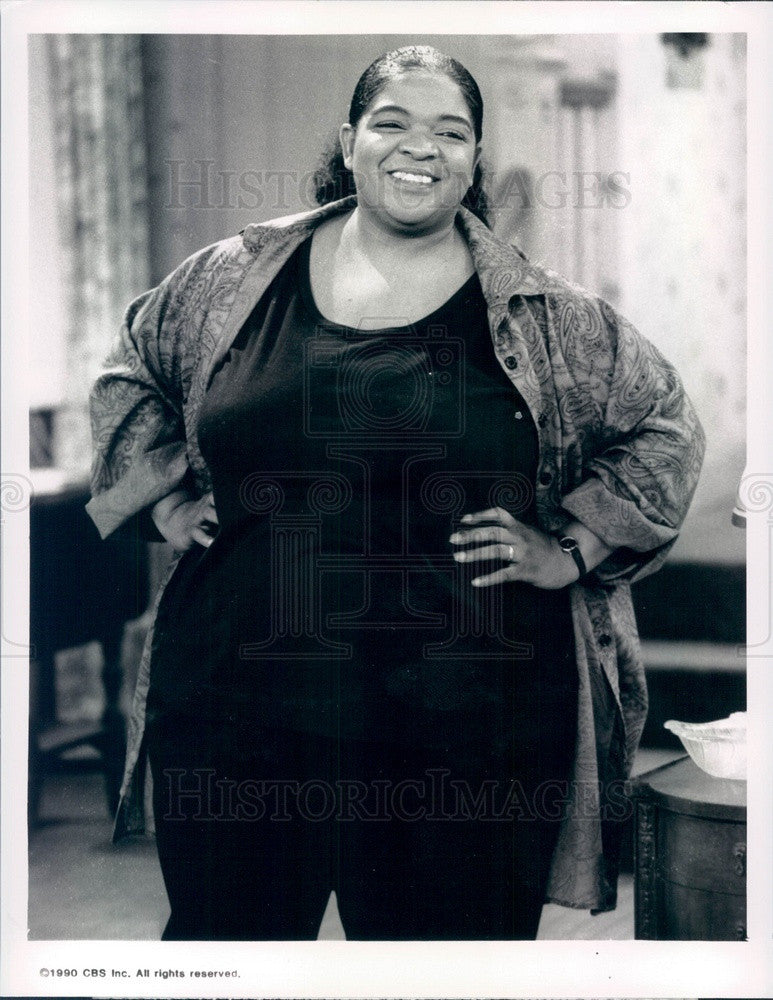 1990 American Singer/Actress Nell Carter TV Show You Take The Kids Press Photo - Historic Images