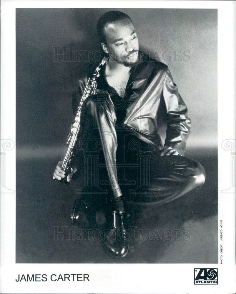 Undated American Jazz Musician James Carter Press Photo - Historic Images