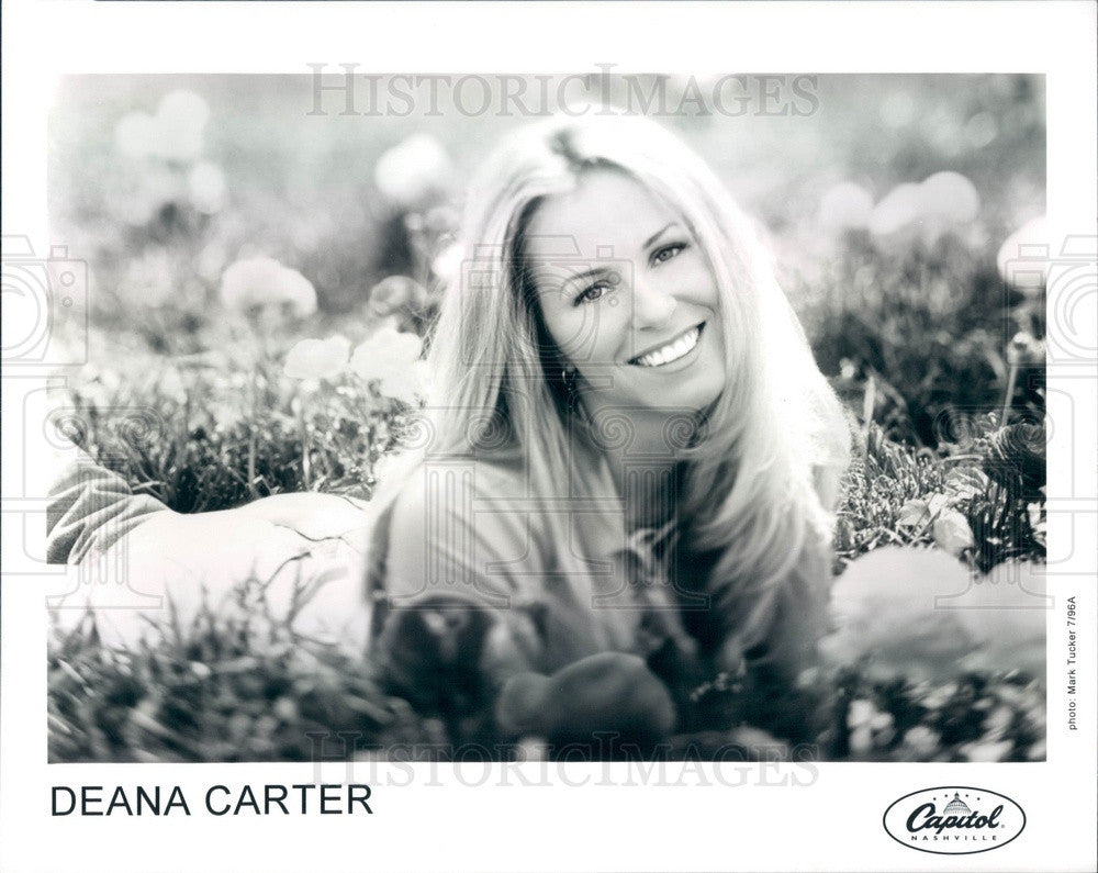 1996 Country Music Artist Deana Carter Press Photo - Historic Images