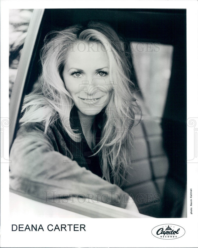 Undated Country Music Artist Deana Carter Press Photo - Historic Images