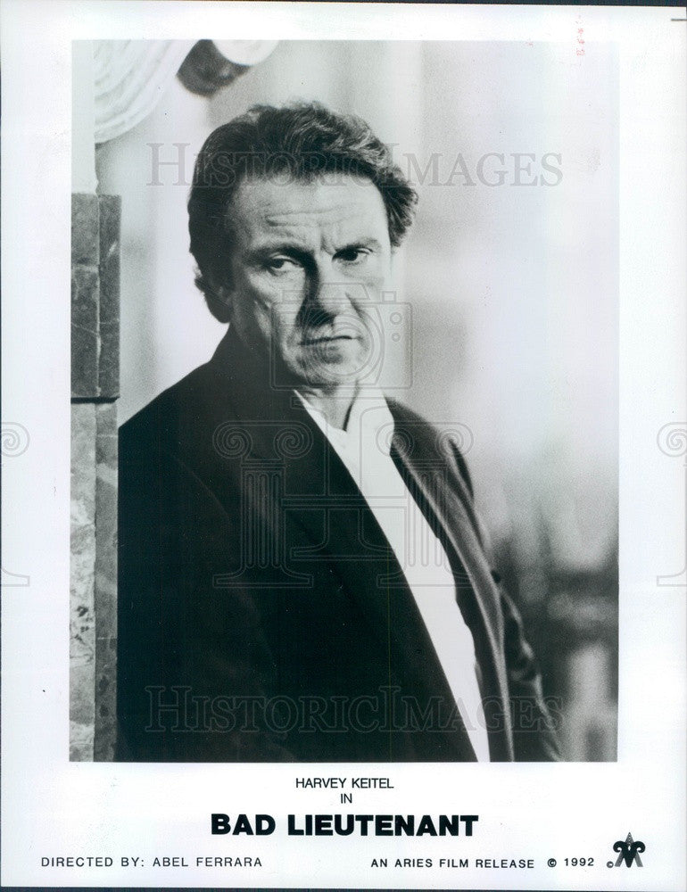 1994 Hollywood Actor Harvey Keitel in Bad Lieutenant Press Photo - Historic Images