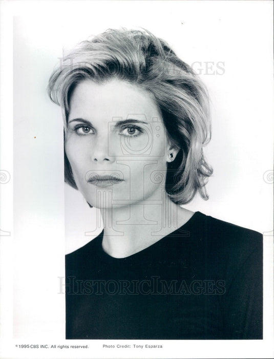 1995 Hollywood Actress Mariel Hemingway TV Show Central Park West Press Photo - Historic Images