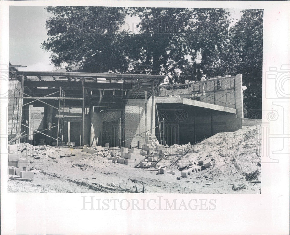 1964 Clearwater, Florida Chamber of Commerce Construction Press Photo - Historic Images