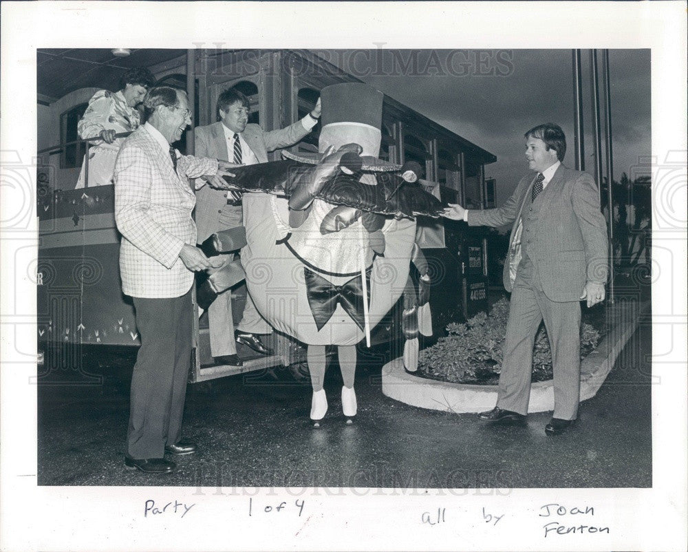 1982 Clearwater, Florida Chamber of Commerce President John Wyllys Press Photo - Historic Images