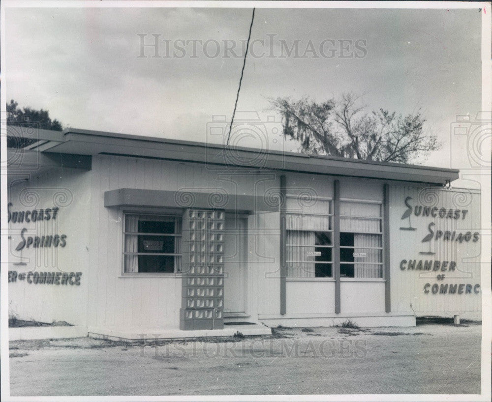 1969 Citrus County, Florida Chamber of Commerce Building Press Photo - Historic Images