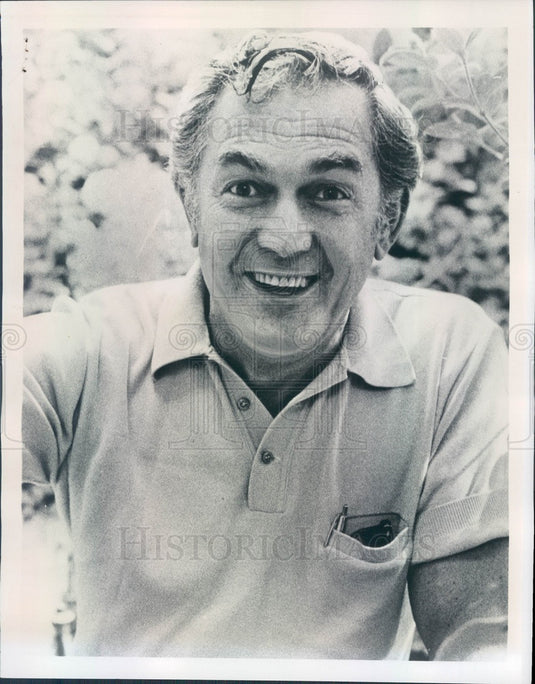 1972 Actor Kirk Alyn, First Actor to Play Superman Press Photo - Historic Images