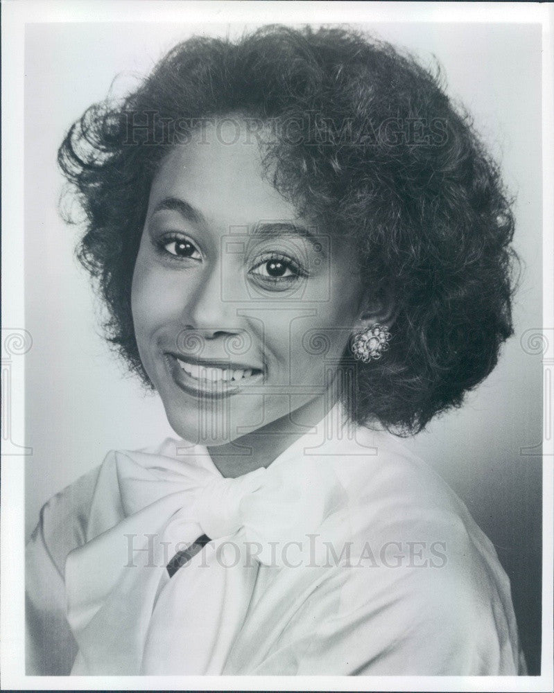 Undated Ebony/Jet TV News Anchor &amp; Talk Show Host Deborah Crable Press Photo - Historic Images