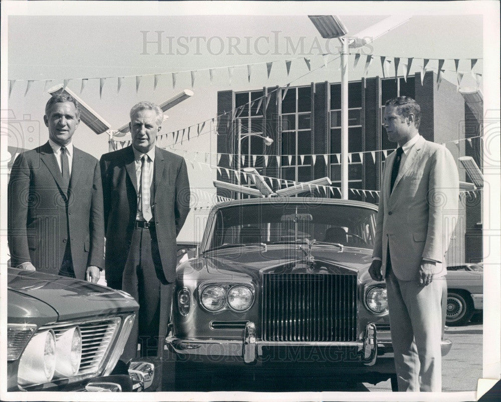 1969 Denver, Colorado Kumpf Motor Imports President Florian Barth Press Photo - Historic Images