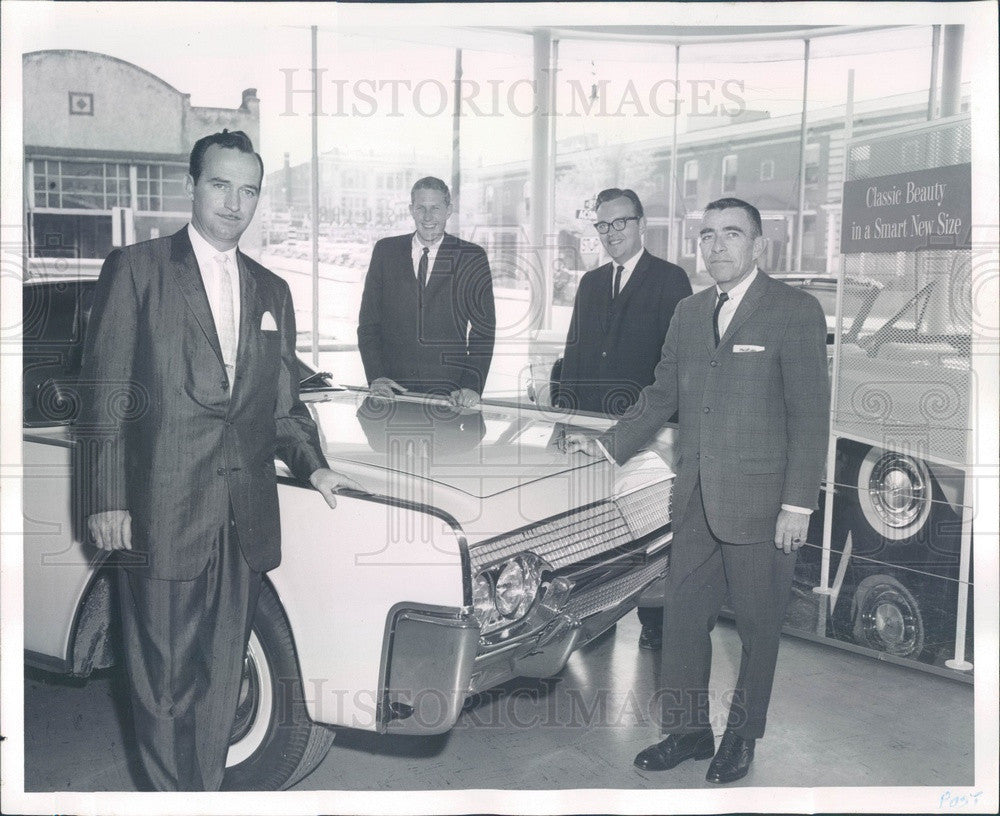 1961 Denver, Colorado Kumpf Motor Imports Managers John Haas Press Photo - Historic Images