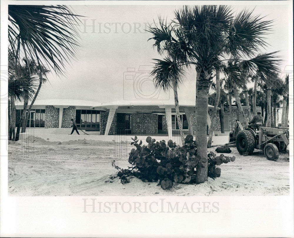 1966 Pinellas County, Florida Fort De Soto Park Restaurant Press Photo - Historic Images