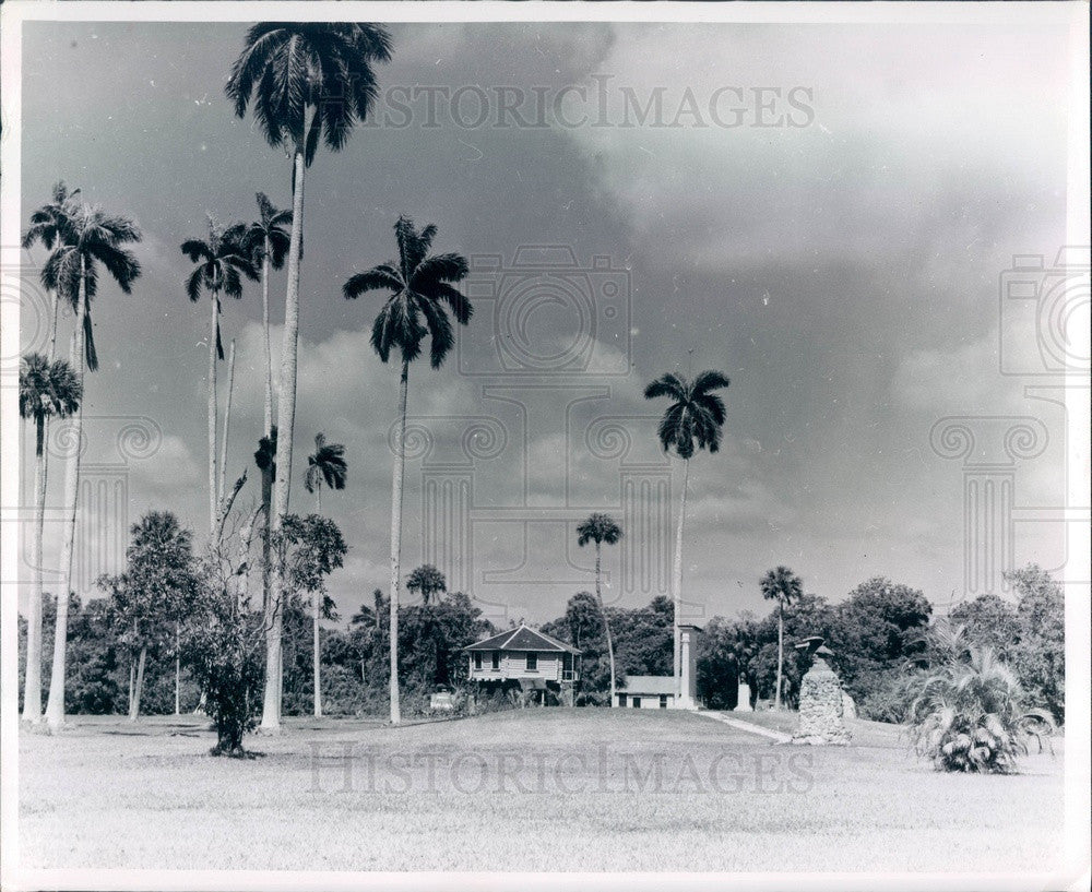 1965 Marco, Florida Collier-Seminole State Park Block-House Replica Press Photo - Historic Images