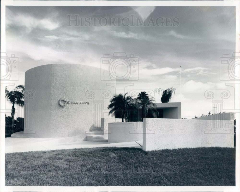 1975 Madeira Beach, Florida Chamber of Commerce Building Press Photo - Historic Images