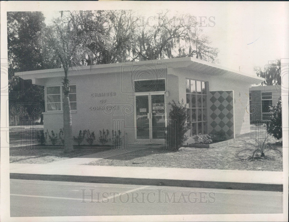 1963 Largo, Florida Chamber of Commerce Building Press Photo - Historic Images